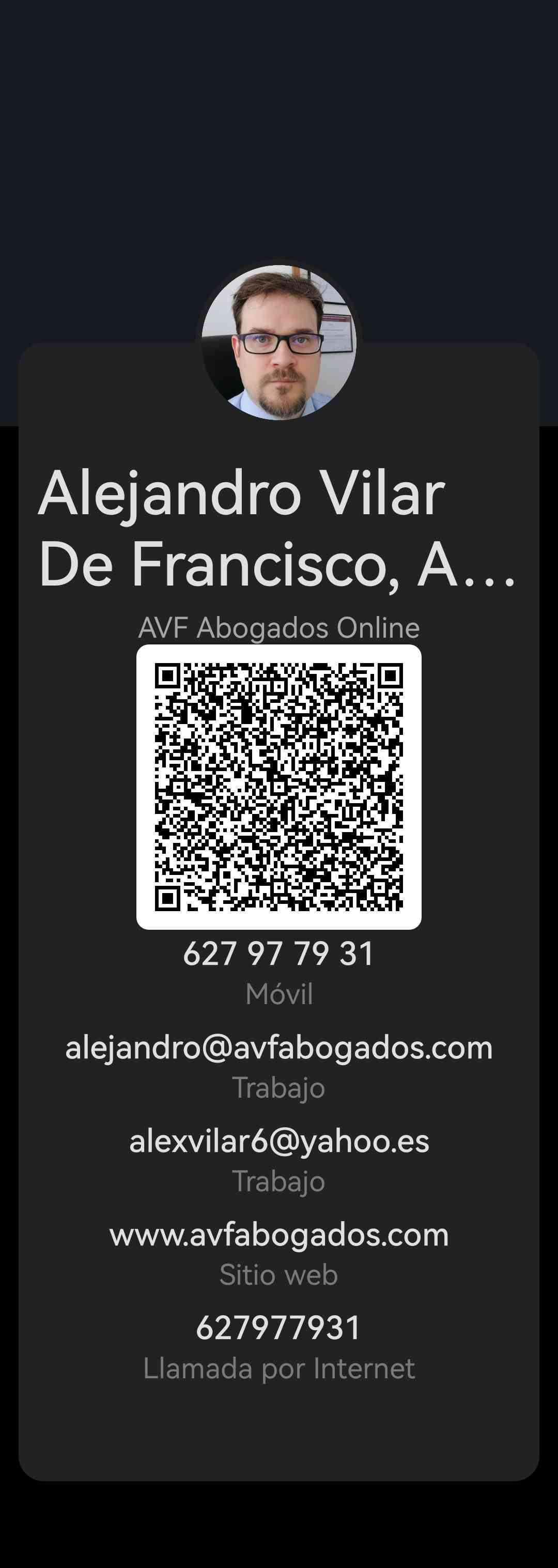 Imagen de perfil de ALEJANDRO VILAR DE FRANCISCO